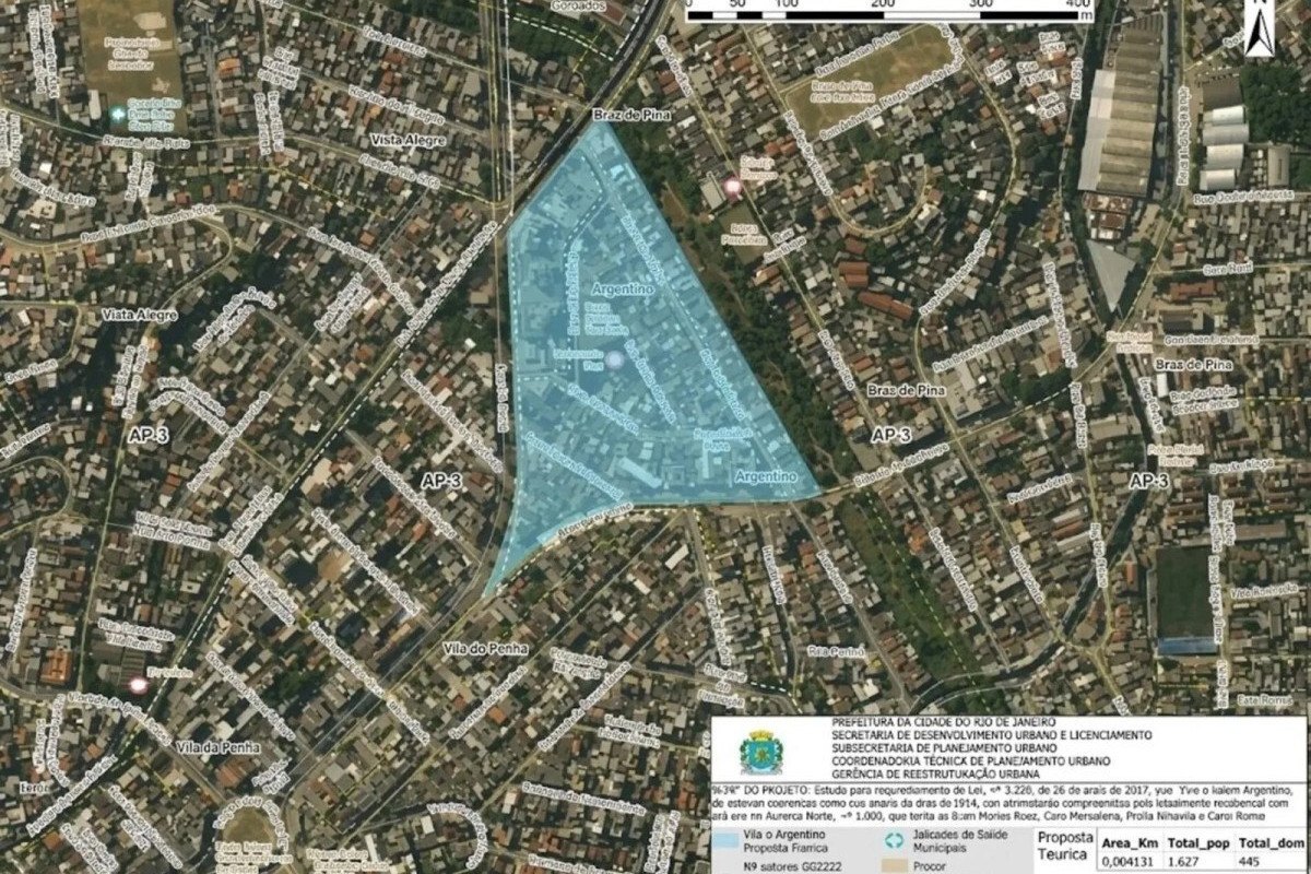 Argentino &eacute; oficializado como novo bairro do Rio