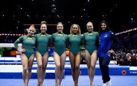 Brasil fica em 5&ordm; lugar na final por equipes do Mundial de Gin&aacute;stica