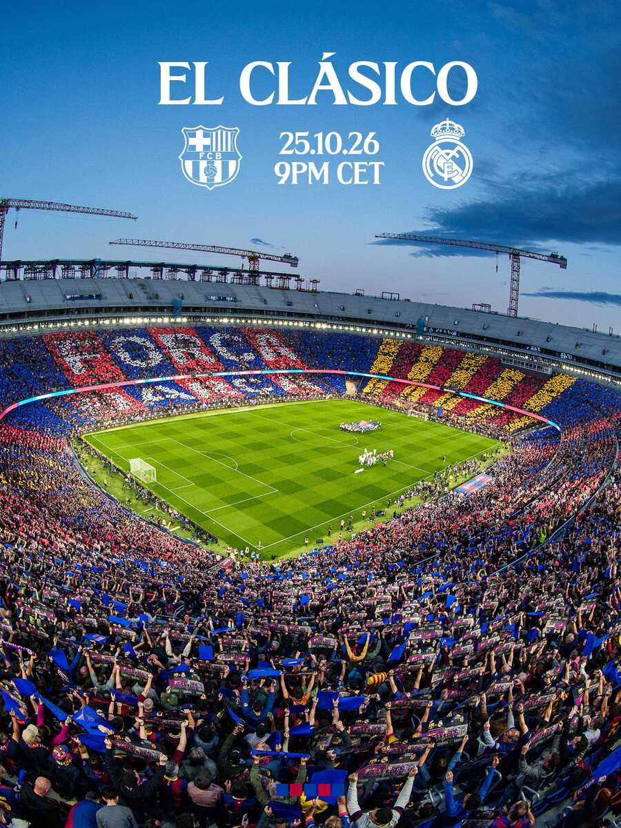 Barcelona recebe o Real Madrid pelo Campeonato Espanhol