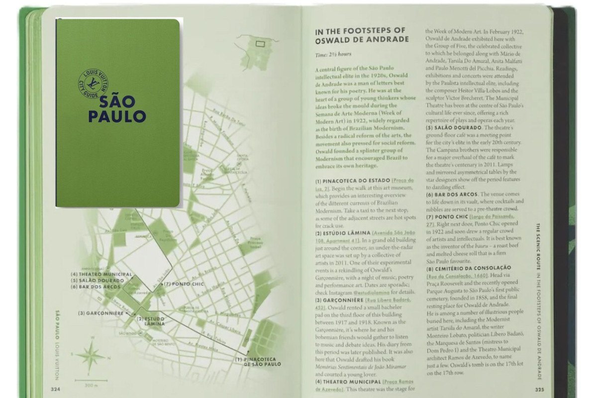 Louis Vuittonlan&ccedil;a novoCity Guide S&atilde;o Paulo