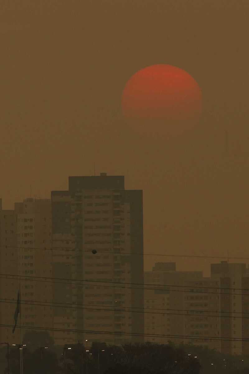 Concentra&ccedil;&atilde;o de gases do efeito estufa
