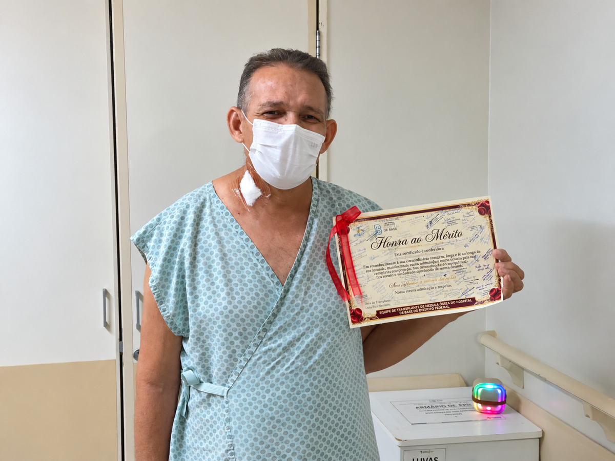 BRASILIANAS | Hospital de Base realiza seu primeiro transplante de medula &oacute;ssea e amplia atendimento pelo SUS no DF