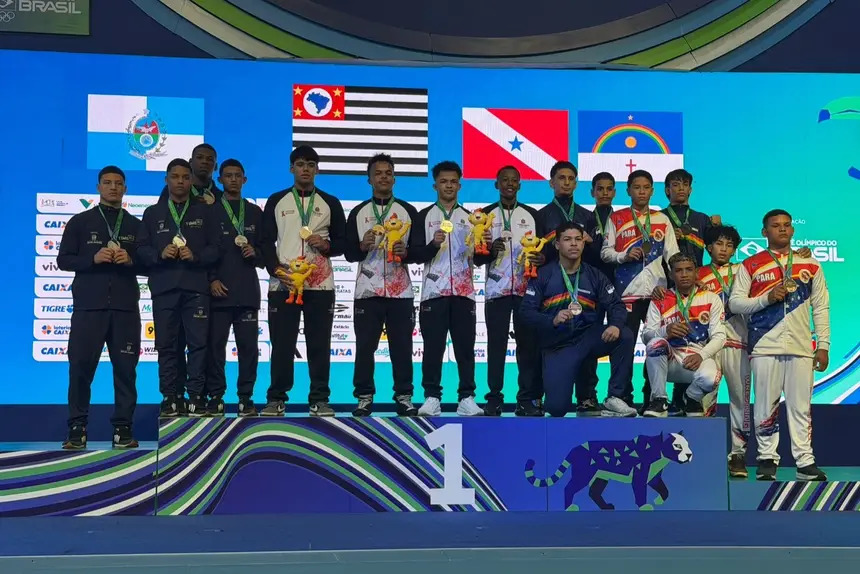 Par&aacute; conquista bronze in&eacute;dito em competi&ccedil;&atilde;o
