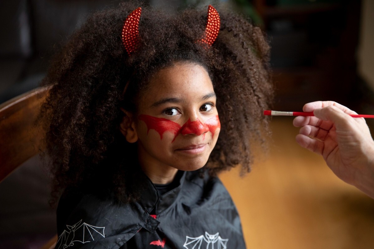 Maquiagem infantil exige cuidados no Halloween