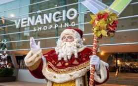 BRASILIANAS | Ven&acirc;ncio Shopping abre temporada de Natal com chegada do Papai Noel em Bras&iacute;lia
