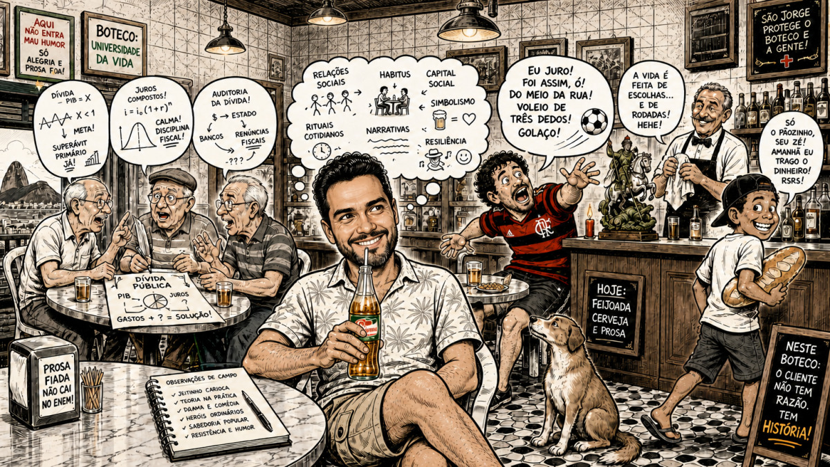 S&Oacute; CARIOQUICES: O soci&oacute;logo de guaran&aacute;